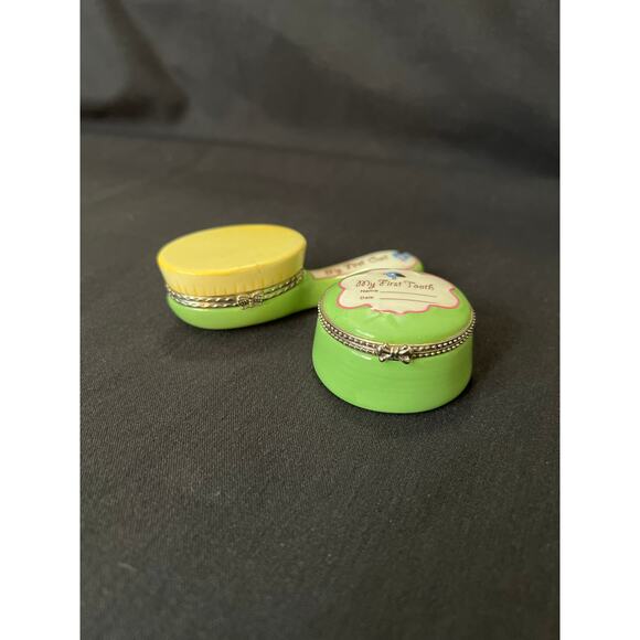 Avon "My First Tooth & Curl" Trinket Boxes - Picture 2 of 5